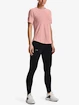 Dames T-shirt Under Armour  Rush SS-PNK