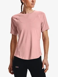 Dames T-shirt Under Armour Rush SS-PNK