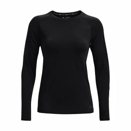 Dames T-shirt Under Armour  Seamless Run LS-BLK