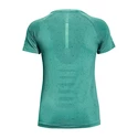 Dames T-shirt Under Armour  Seamless Run SS-GRN