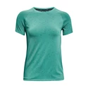 Dames T-shirt Under Armour  Seamless Run SS-GRN