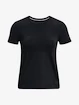 Dames T-shirt Under Armour  Seamless Stride SS-BLK