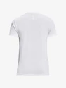 Dames T-shirt Under Armour  Seamless Stride SS-WHT