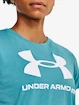 Dames T-shirt Under Armour  SPORTSTYLE LOGO SS-BLU