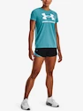 Dames T-shirt Under Armour  SPORTSTYLE LOGO SS-BLU