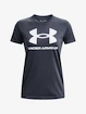 Dames T-shirt Under Armour  SPORTSTYLE LOGO SS-GRY