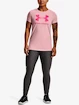 Dames T-shirt Under Armour  SPORTSTYLE LOGO SS-PNK