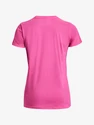 Dames T-shirt Under Armour  SPORTSTYLE LOGO SS-PNK