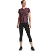 Dames T-shirt Under Armour  Streaker SS Ash Plum