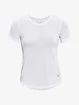 Dames T-shirt Under Armour  Streaker SS-WHT