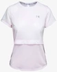 Dames T-shirt Under Armour  Streaker SS-WHT