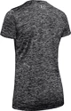 Dames T-shirt Under Armour  Tech SSC - Twist-BLK