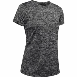 Dames T-shirt Under Armour Tech SSC - Twist-BLK