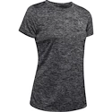 Dames T-shirt Under Armour  Tech SSC - Twist-BLK XS