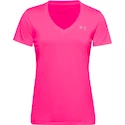 Dames T-shirt Under Armour  Tech SSV Solid Pink