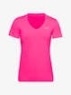 Dames T-shirt Under Armour  Tech SSV - Solid-PNK