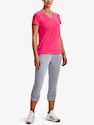 Dames T-shirt Under Armour  Tech SSV - Solid-PNK