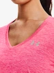 Dames T-shirt Under Armour  Tech SSV - Twist Cerise