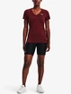 Dames T-shirt Under Armour  Tech SSV - Twist-RED