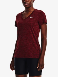 Dames T-shirt Under Armour Tech SSV - Twist-RED