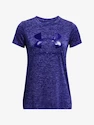 Dames T-shirt Under Armour  Tech Twist BL Gel SSC-BLU