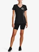 Dames T-shirt Under Armour  Tech Twist LC Crest SSV-BLK