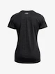 Dames T-shirt Under Armour  Tech Twist LC Crest SSV-BLK