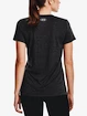 Dames T-shirt Under Armour  Tech Twist LC Crest SSV-BLK