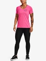 Dames T-shirt Under Armour  Tech Twist LC Crest SSV-PNK