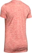 Dames T-shirt Under Armour  Tech V-Neck Twist Red