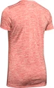 Dames T-shirt Under Armour  Tech V-Neck Twist Red