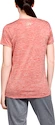 Dames T-shirt Under Armour  Tech V-Neck Twist Red