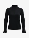 Dames T-shirt Under Armour  Train CW 1/2 Zip-BLK