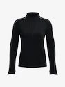 Dames T-shirt Under Armour  Train CW 1/2 Zip-BLK