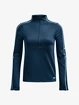 Dames T-shirt Under Armour  Train CW 1/2 Zip-BLU