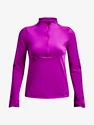 Dames T-shirt Under Armour  Train CW 1/2 Zip-PPL