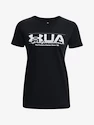 Dames T-shirt Under Armour  VINTAGE PERFORMANCE SS-BLK