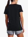 Dames T-shirt Under Armour  VINTAGE PERFORMANCE SS-BLK