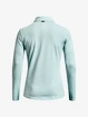 Dames T-shirt Under Armour  Zinger MicroStripe LSPolo-BLU