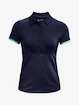 Dames T-shirt Under Armour  Zinger Point SS Polo-NVY