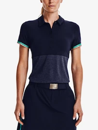 Dames T-shirt Under Armour Zinger Point SS Polo-NVY