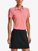 Dames T-shirt Under Armour  Zinger Point SS Polo-PNK