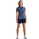 Dames T-shirt Under Armour  Zinger SS Novelty Polo Mineral Blue