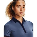 Dames T-shirt Under Armour  Zinger SS Novelty Polo Mineral Blue