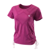 Dames T-shirt Wilson  Power Seamless Crew II W Rouge M