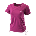 Dames T-shirt Wilson  Power Seamless Crew II W Rouge M