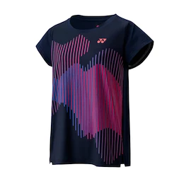 Dames T-shirt Yonex  Womens Crew Neck Shirt 20764 Indigo Marine