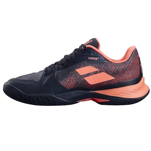 Dames tennisschoenen Babolat Jet Mach 3 AC Women Black/Living Coral  EUR 40