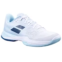 Dames tennisschoenen Babolat Jet Mach 3 AC Women White/Angel Blue