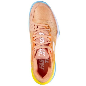 Dames tennisschoenen Babolat Jet Mach 3 Clay Women Coral/Gold Fusion